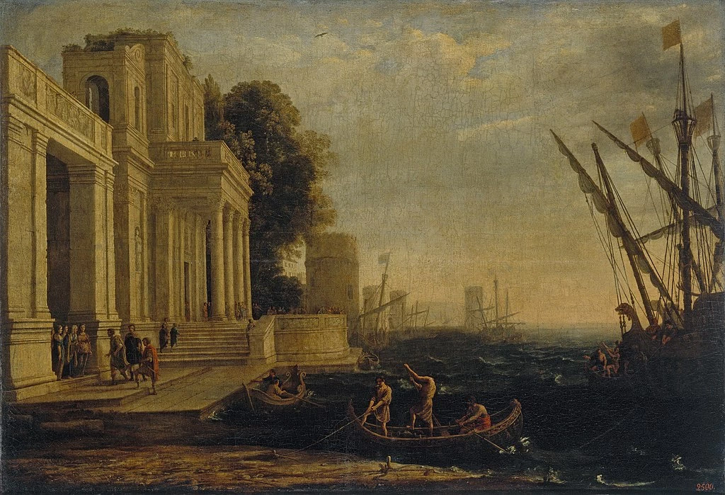 Ulisse ricevuto dalle figlie di Licomede - Museo Hrmitage, San Pietroburgo